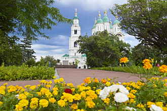 Астрахань, лотосы и озеро Баскунчак