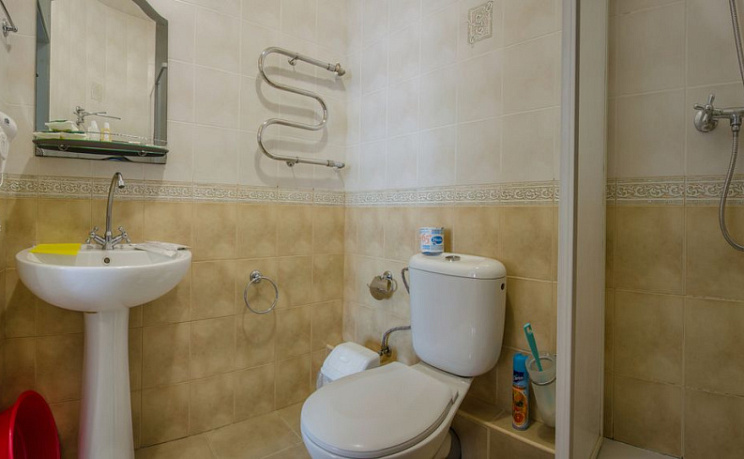 Санузел в полулюксе