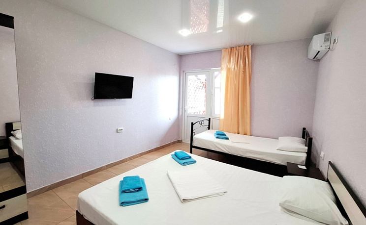 3-местный стандарт с террасой